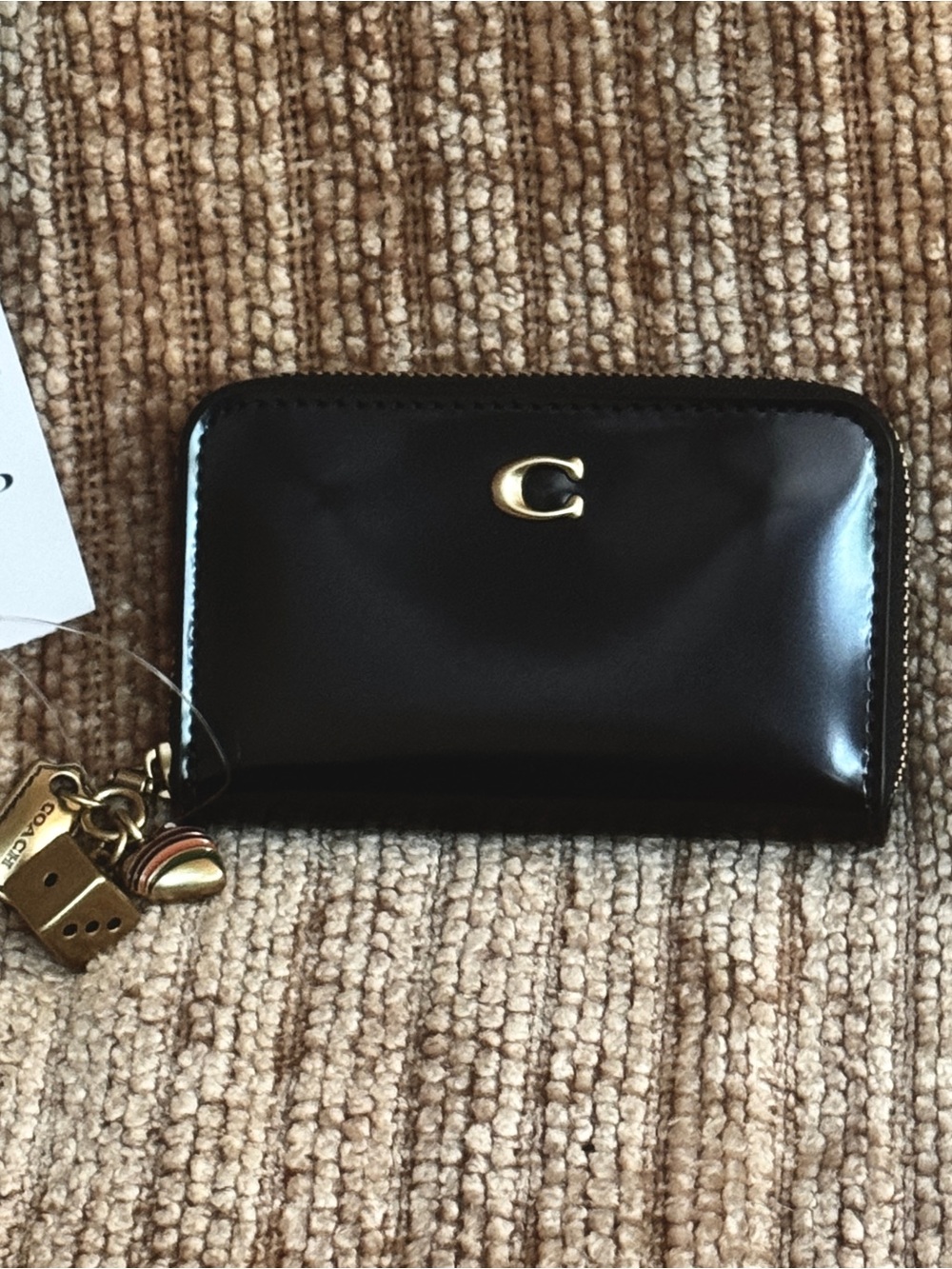 Essential Small Zip Around Wallet With Charms